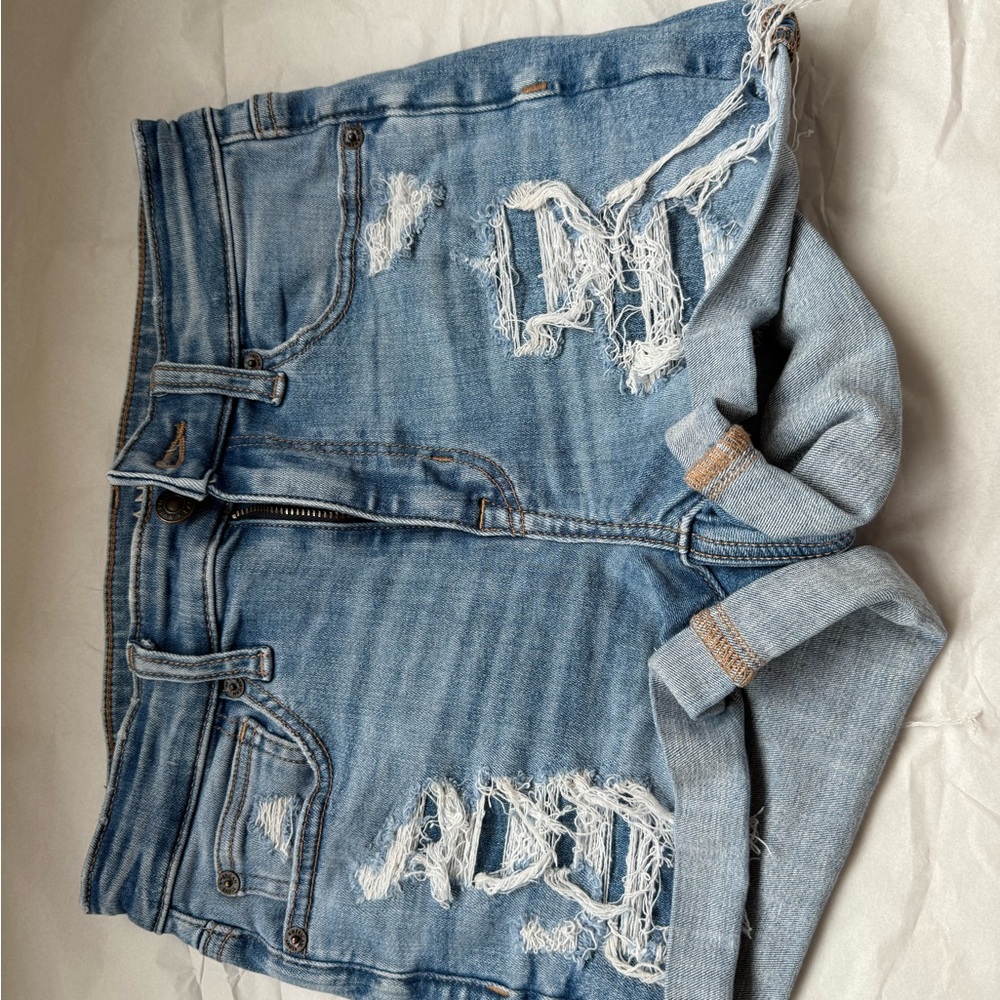 American Eagle Outfitters Light Blue Denim Shorts